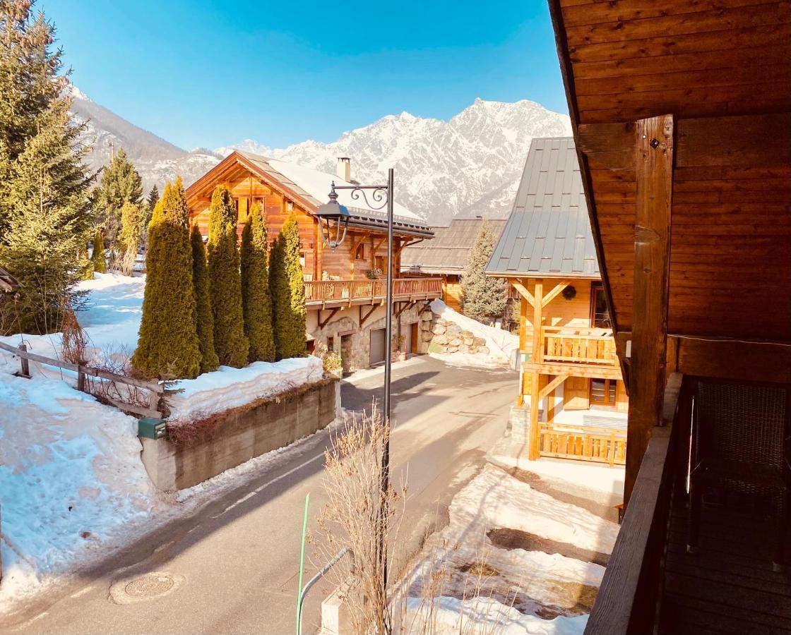 Chalet Marcel Puy-Saint-Vincent Pieds Des Pistes Villa Exterior photo